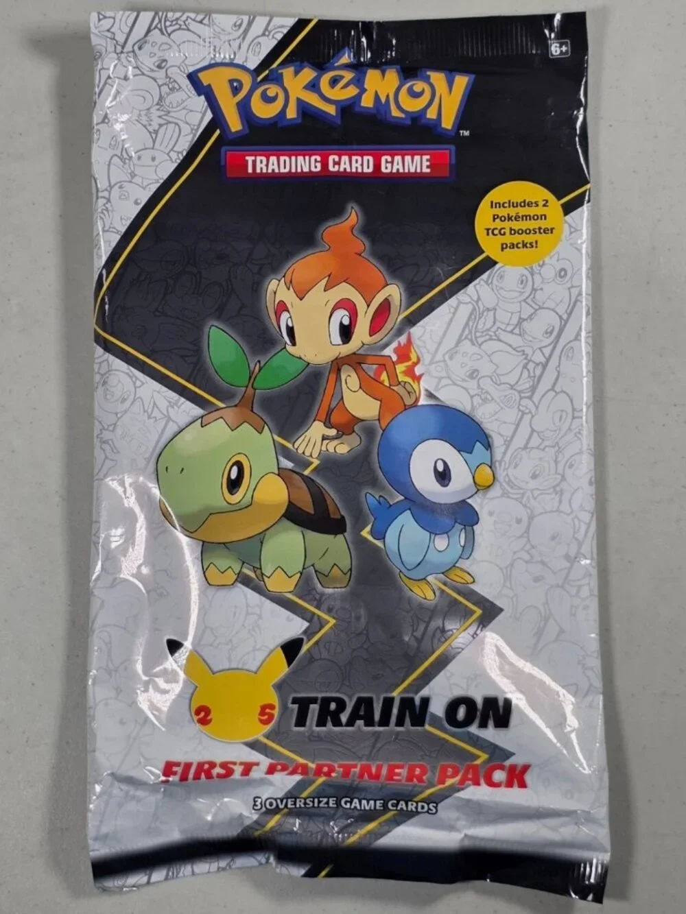First Partner Pack Sinnoh Pokemon 25th Anniversary NEW Sealed - Rare